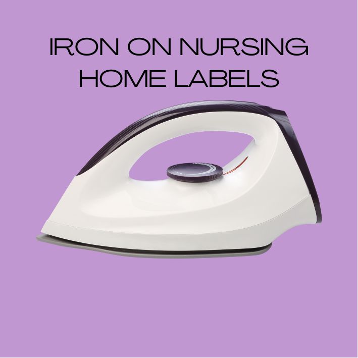 Iron On Labels - Nursing Home - School - Branding