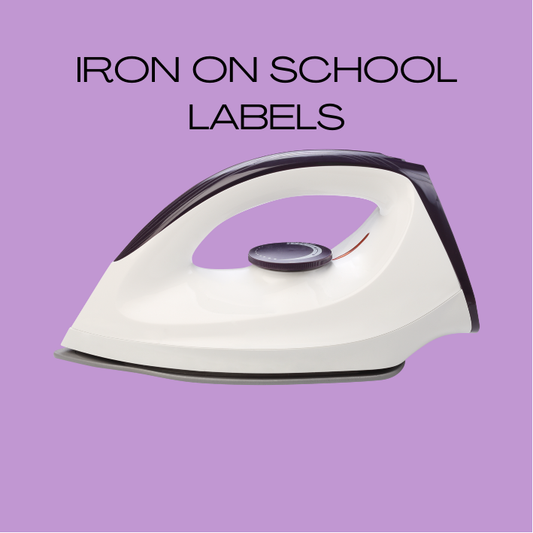 Iron On - School Clothing Labels