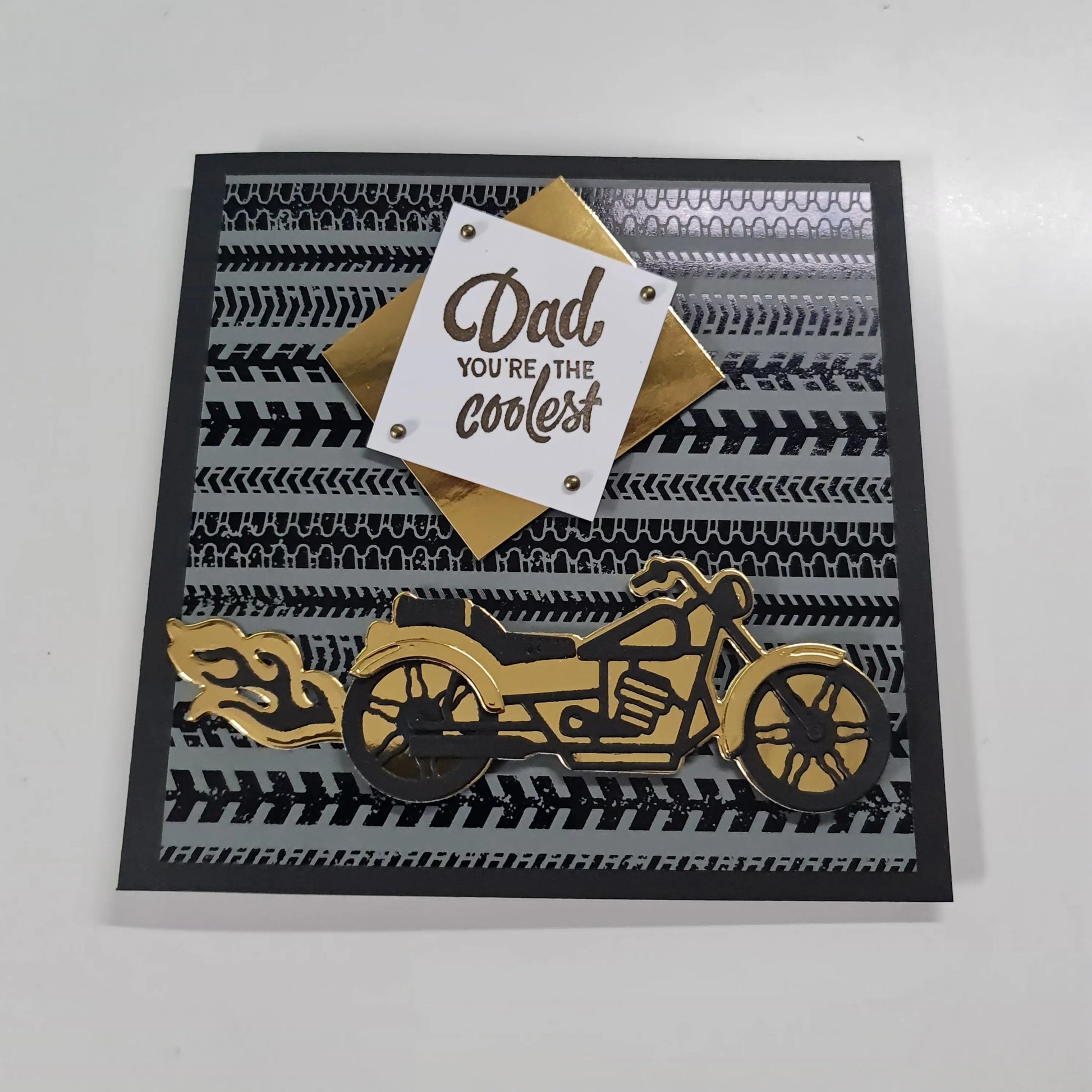 Motorbike Dad Cards Paper Love Cards