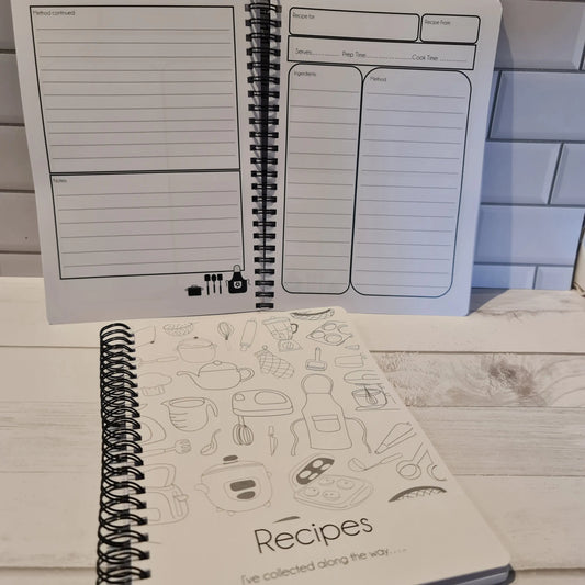 Recipe Notebook - A5 - Paper Love Card