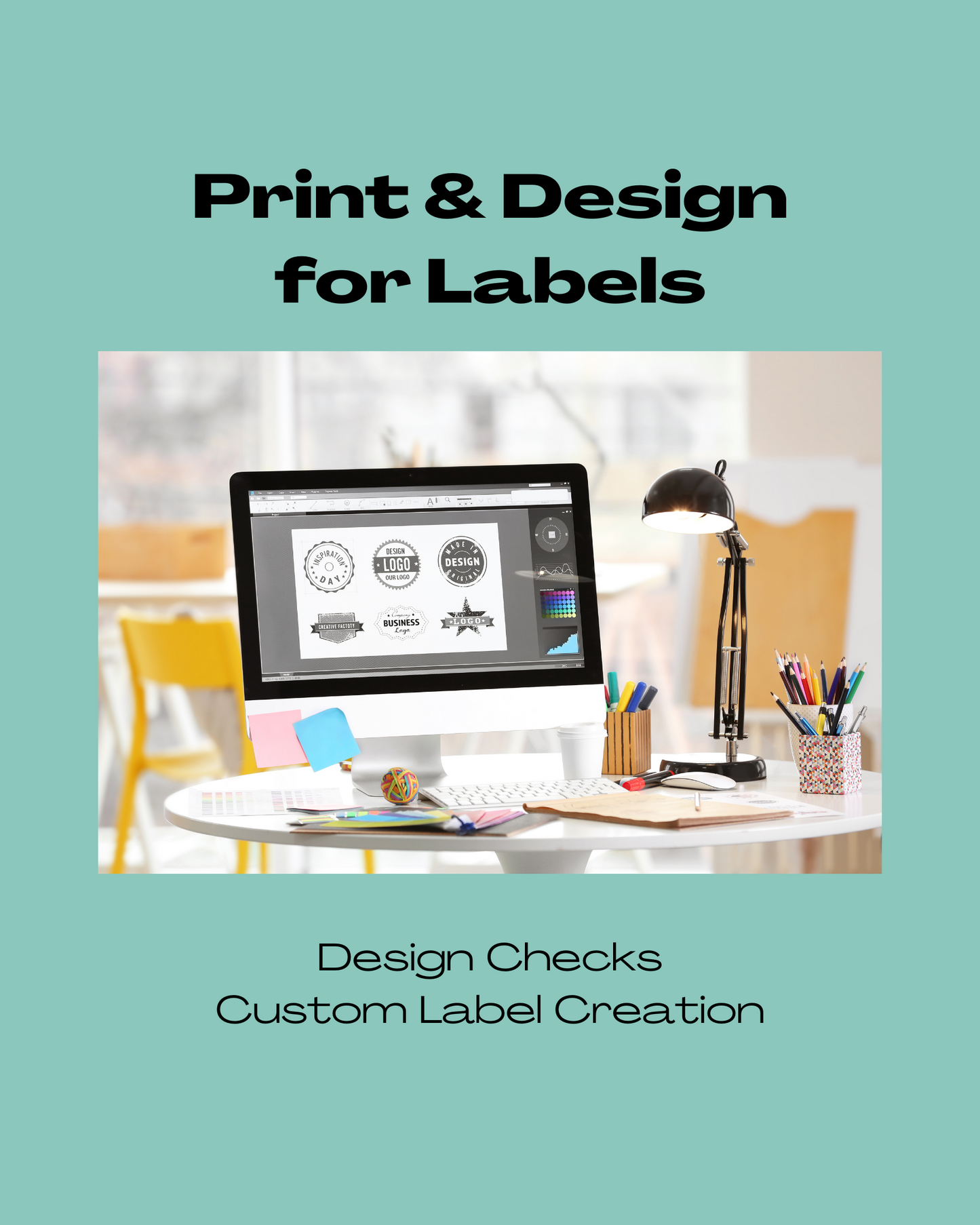 Label Artwork Design – Print Ready Artwork