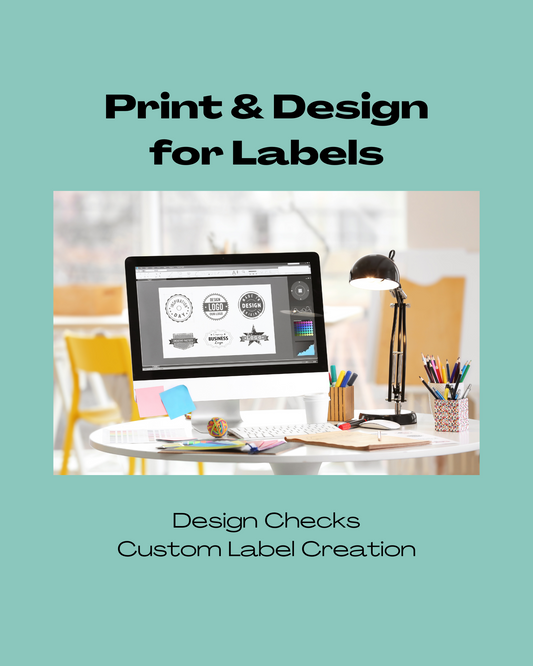 Label Artwork Design – Print Ready Artwork