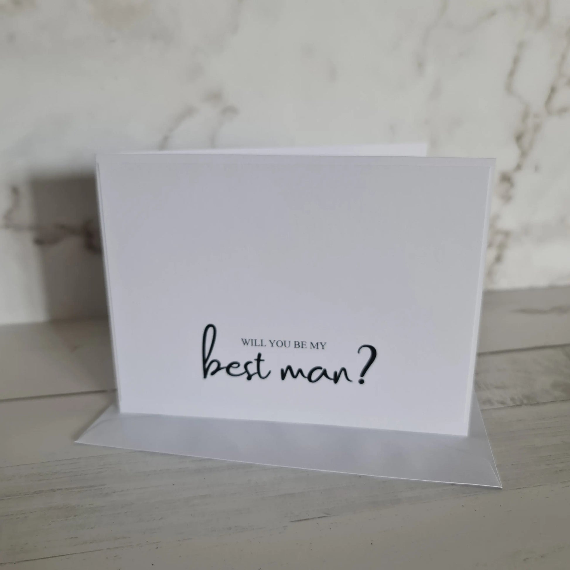 Wedding Proposal Cards - Will you be my? Paper Love Cards