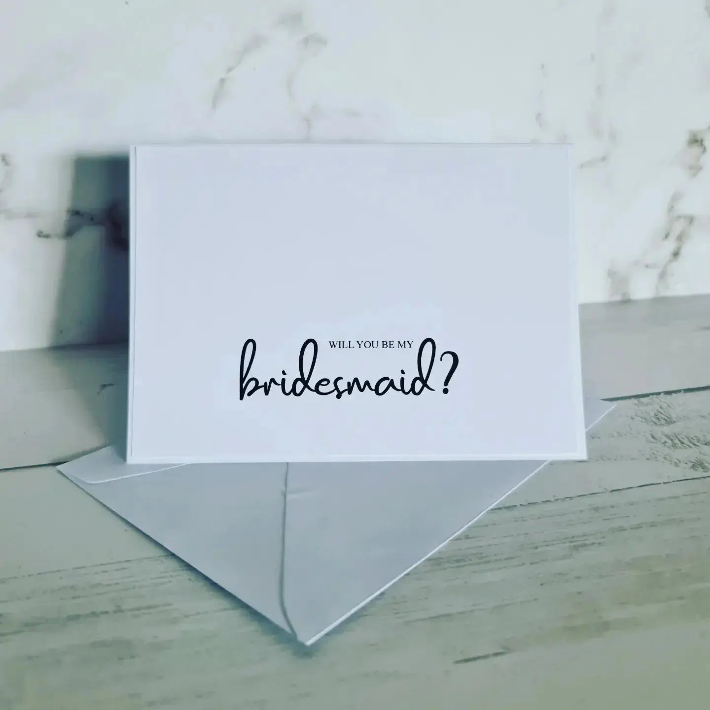 Wedding Proposal Cards - Will you be my? Paper Love Cards