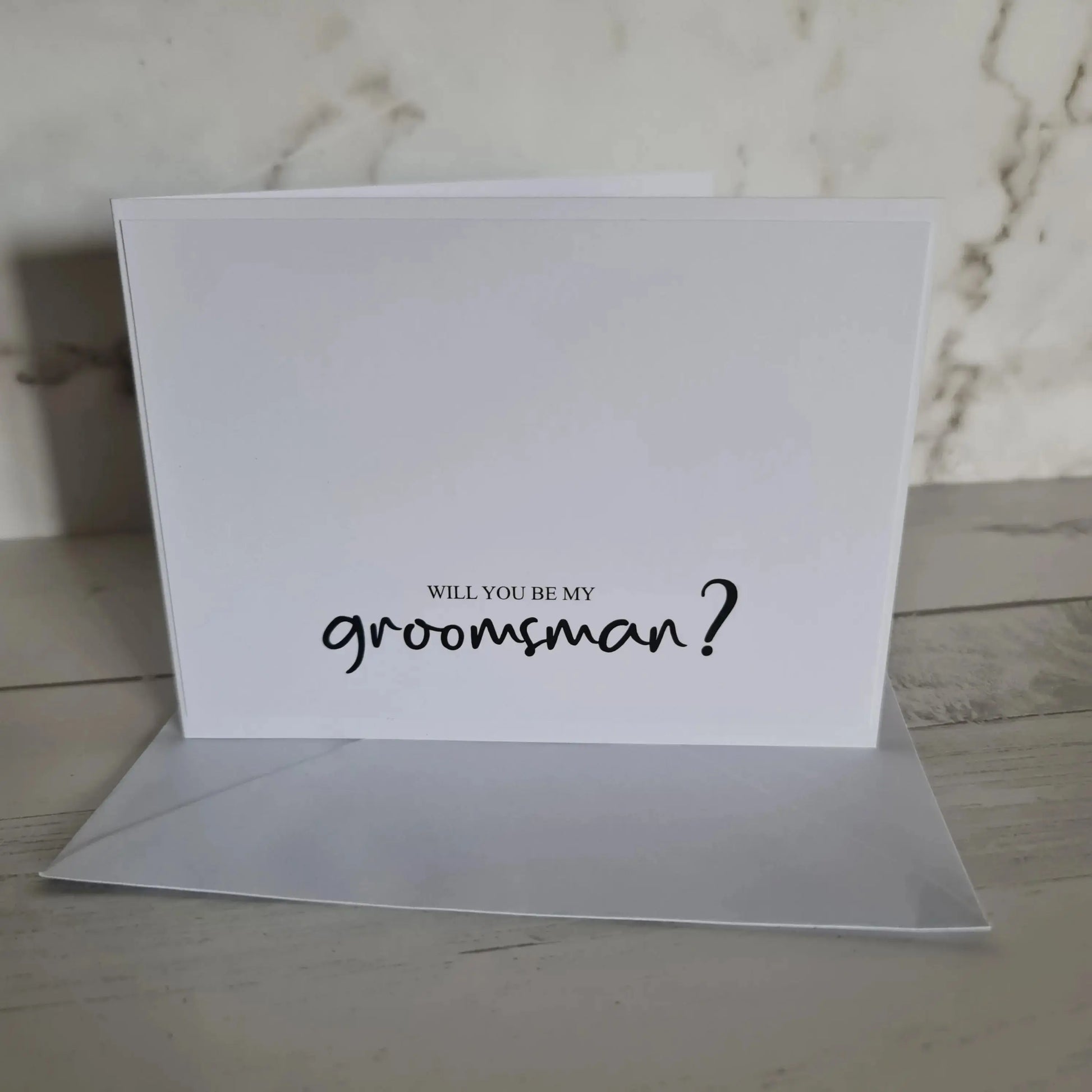Wedding Proposal Cards - Will you be my? Paper Love Cards