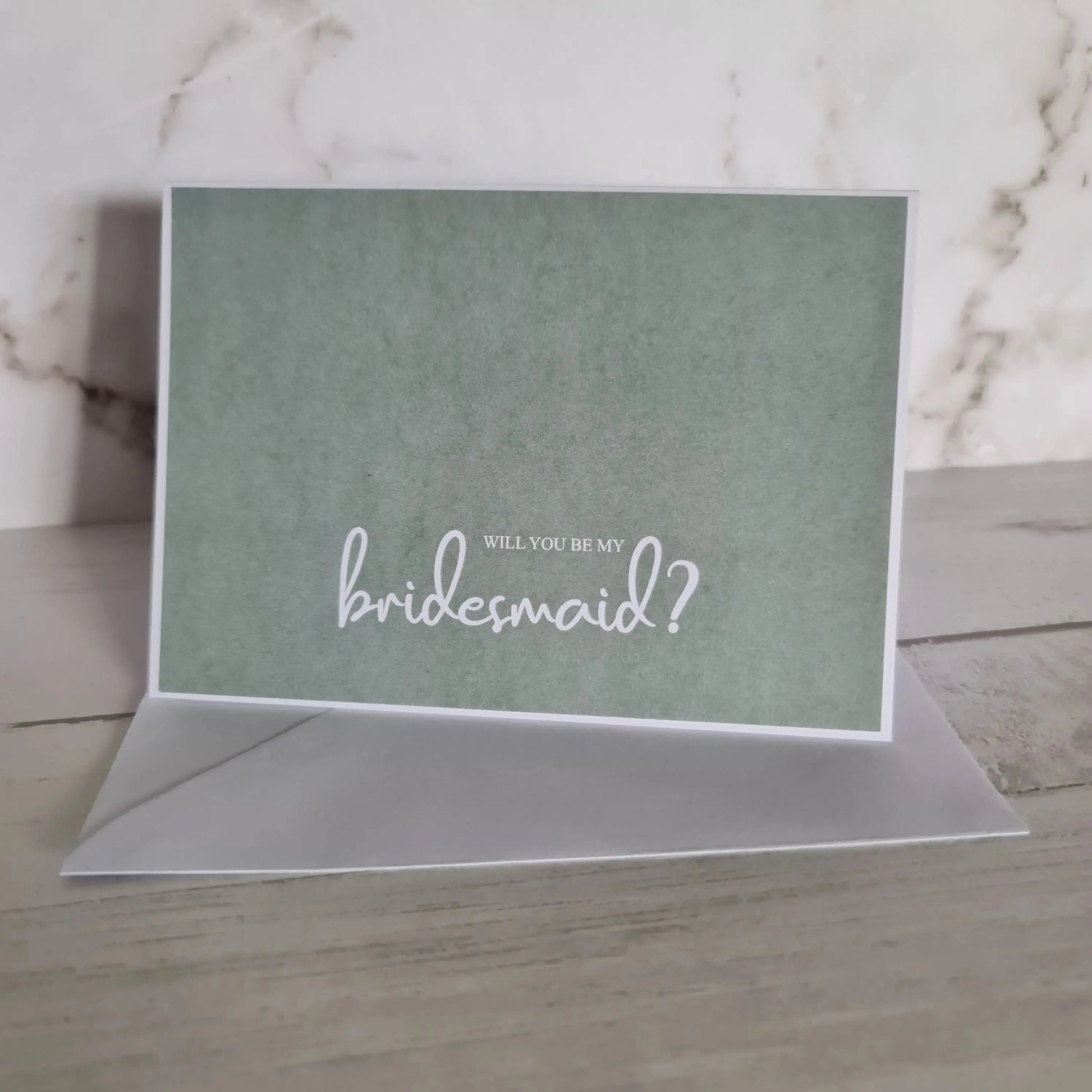 Wedding Proposal Cards - Will you be my? Paper Love Cards