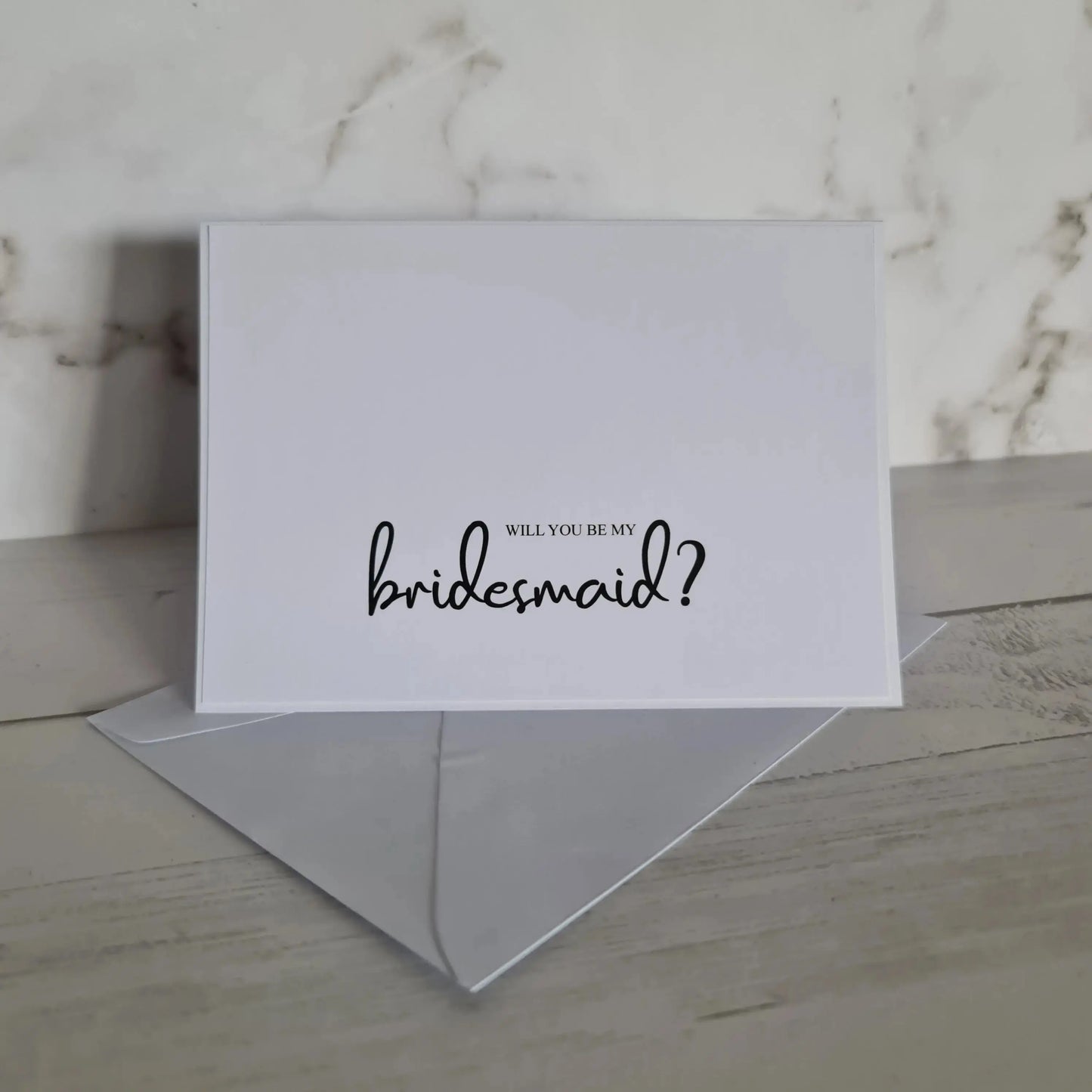 Wedding Proposal Cards - Will you be my? Paper Love Cards