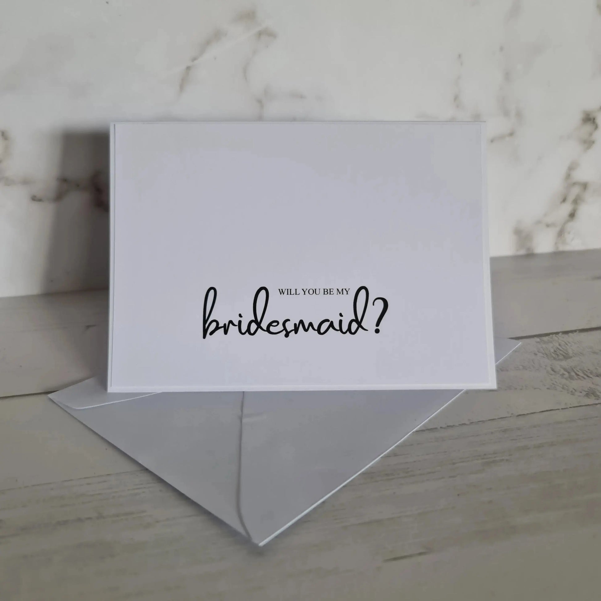 Wedding Proposal Cards - Will you be my? Paper Love Cards