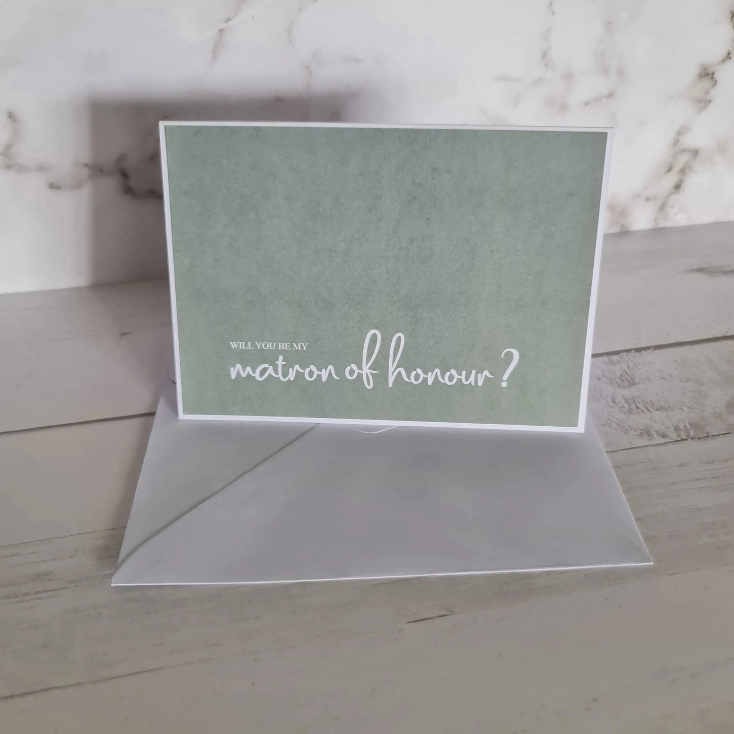 Wedding Proposal Cards - Will you be my? Paper Love Cards