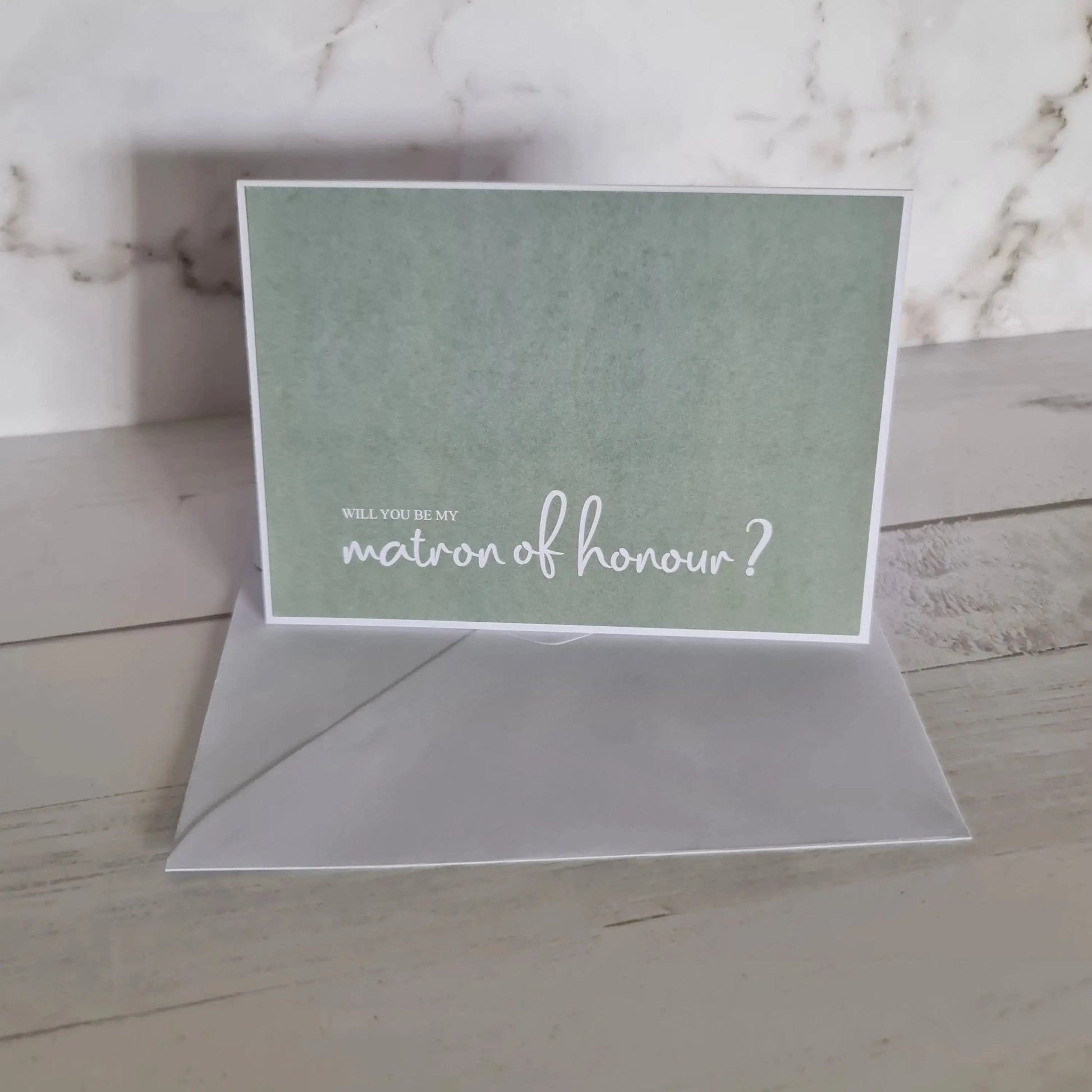 Wedding Proposal Cards - Will you be my? Paper Love Cards