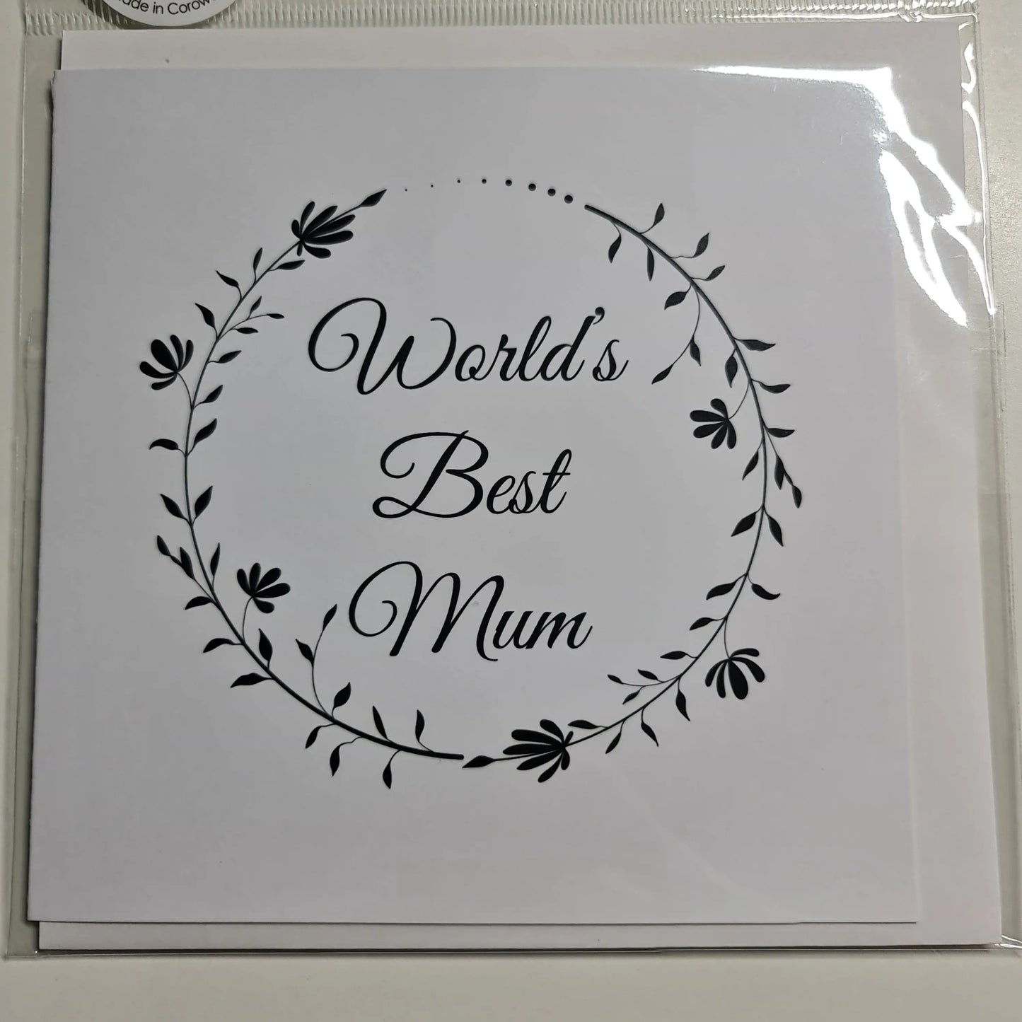 World's Best Mum Card Paper Love Card