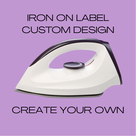 Iron On Labels - Custom Designs