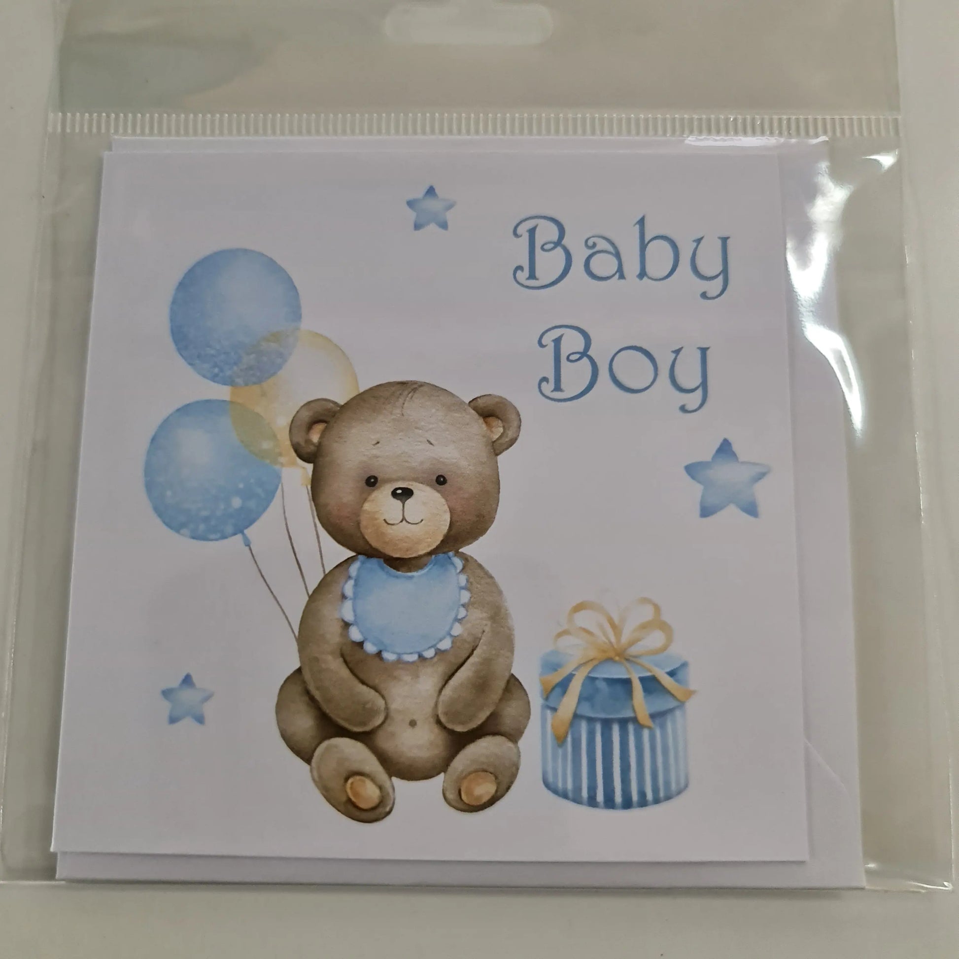 Baby Boy - Baby Girl - Bear Card Paper Love Cards