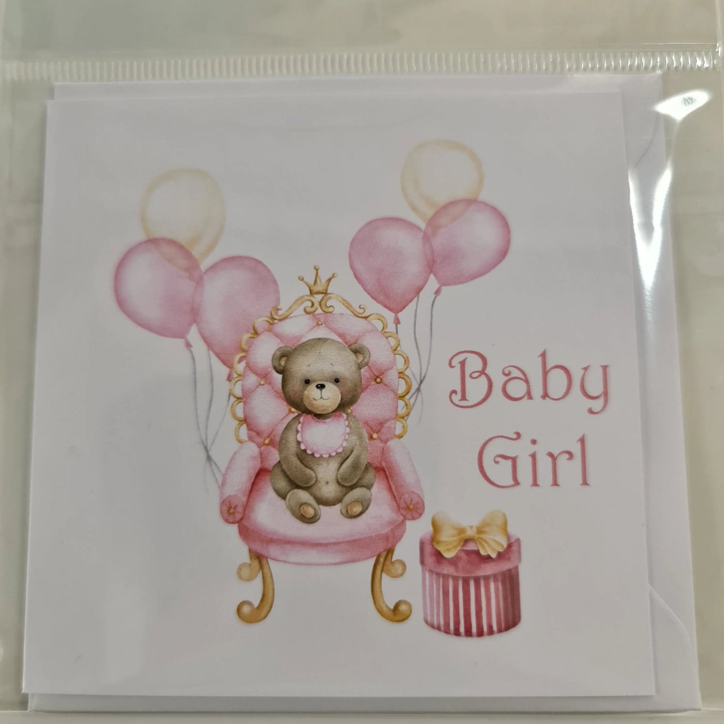 Baby Boy - Baby Girl - Bear Card Paper Love Cards