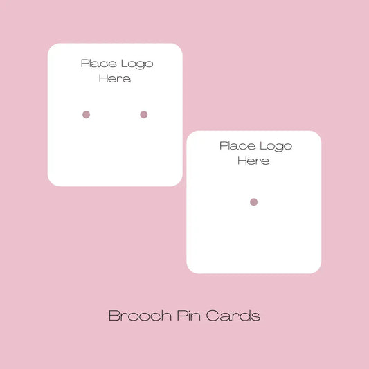 Brooch Pin Cards Paper Love Cards