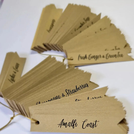 Candle Fragrance Tags - 20 pack Paper Love Card