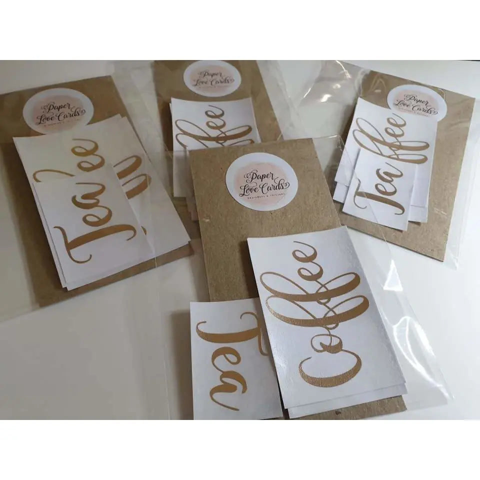 Canister Decals Paper Love Card