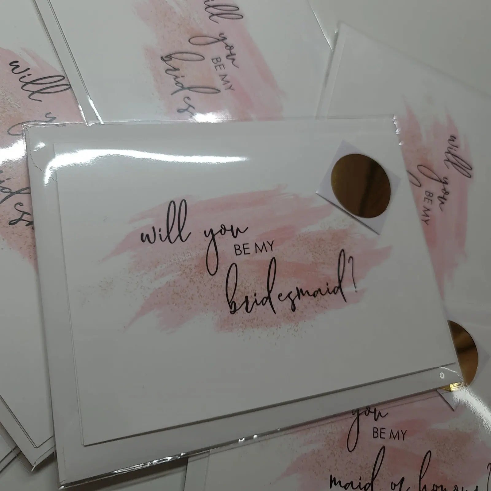 Cards - Will you be my Bridesmaid Paper Love Card