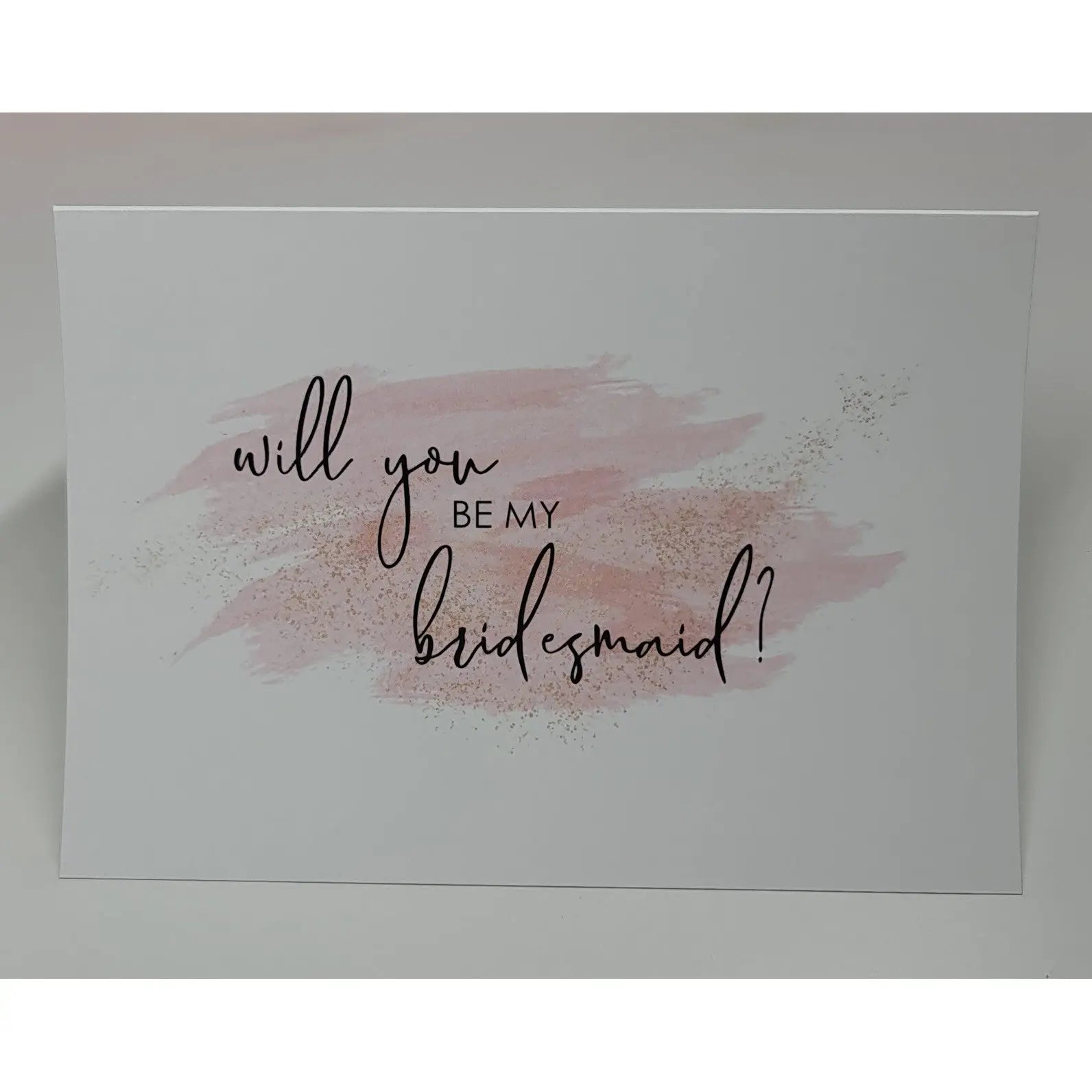 Cards - Will you be my Maid of Honour Paper Love Card