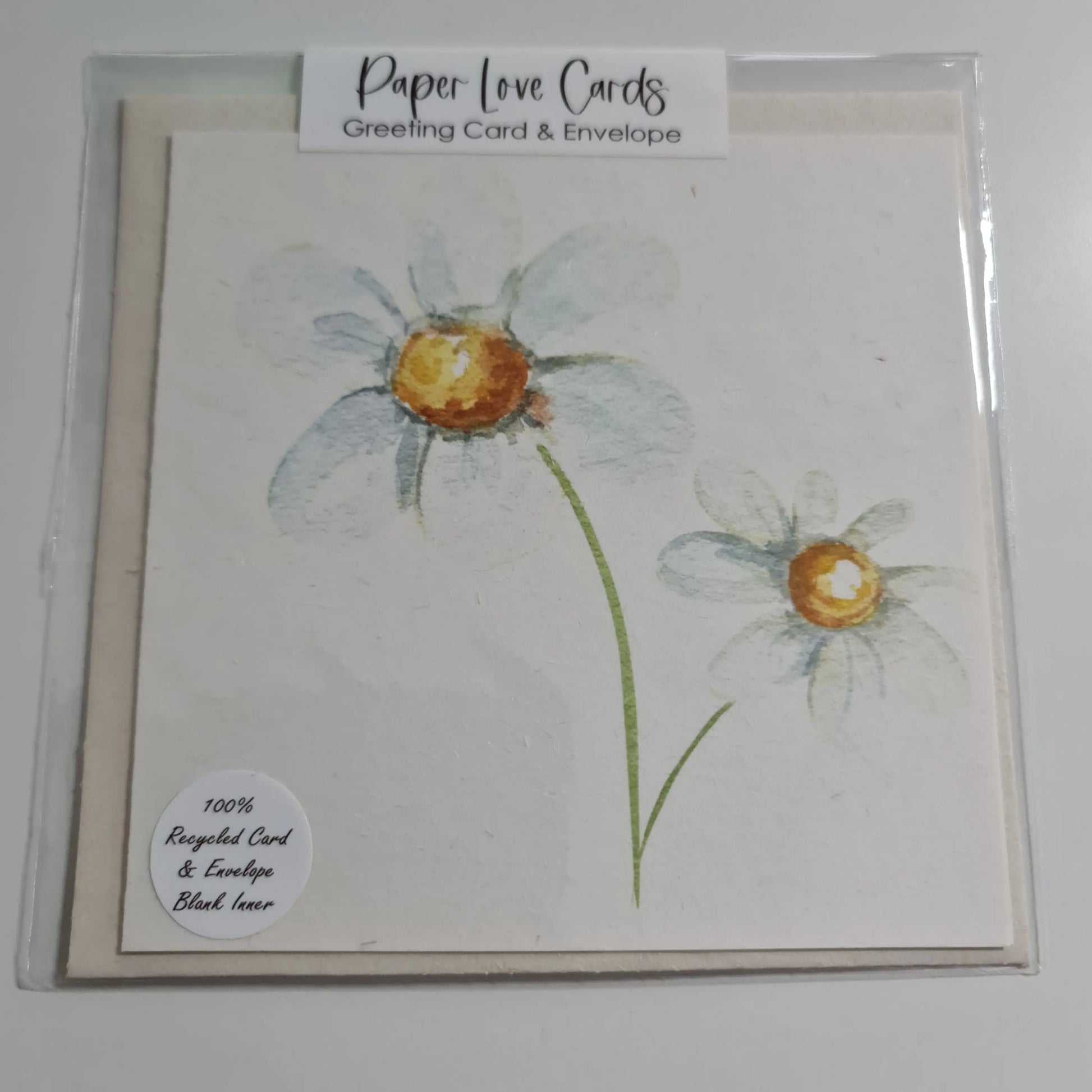 Chamomile Greeting Card - 14cm Paper Love Card