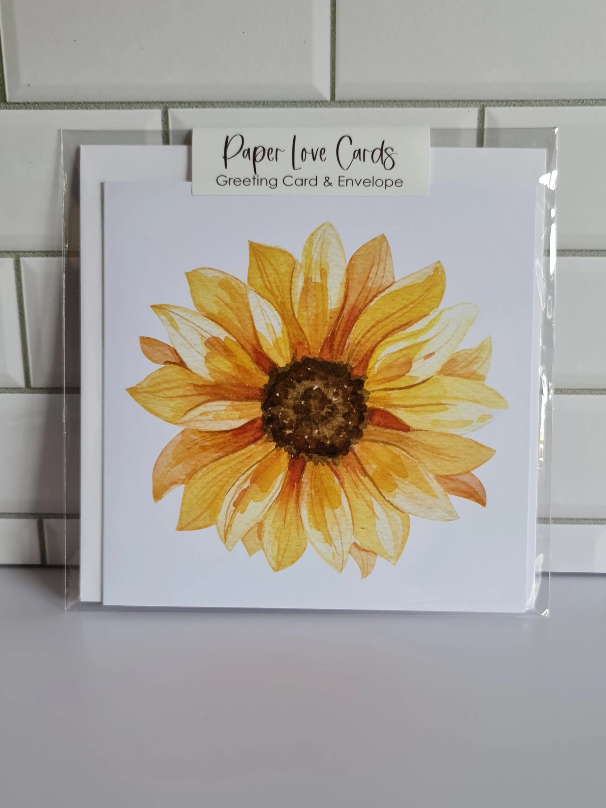 Greeting Card - Sunflower Paper Love Cards