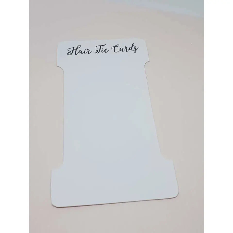 Hair Accessory Card - Hair Bands Paper Love Card