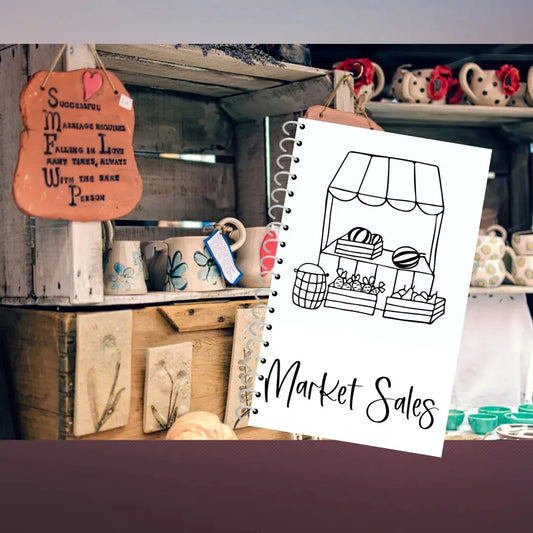 Market Sales Book Paper Love Card