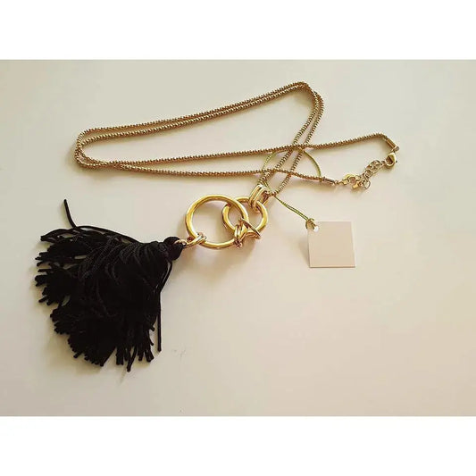 Necklace Tag - Square Paper Love Card