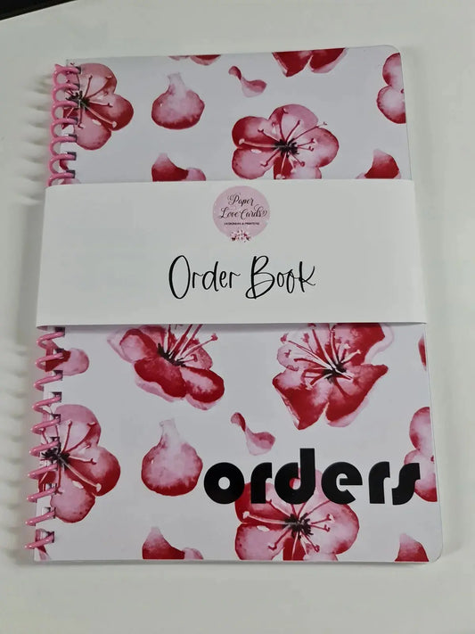Note Book - Japanese Blossom Paper Love Card