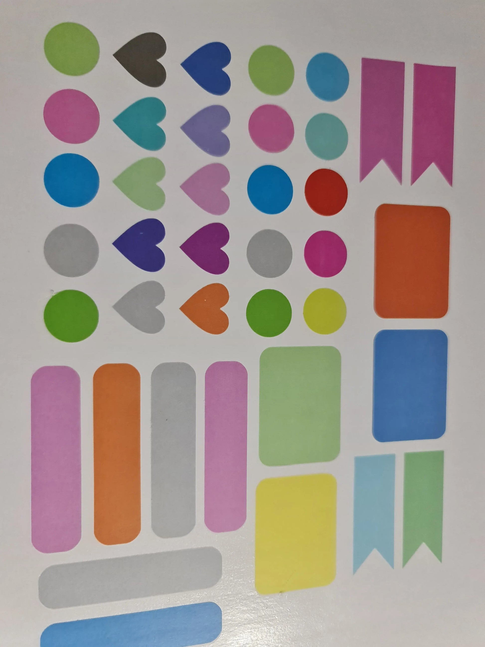Planner Sticker - Washi Paper A4 Paper Love Card