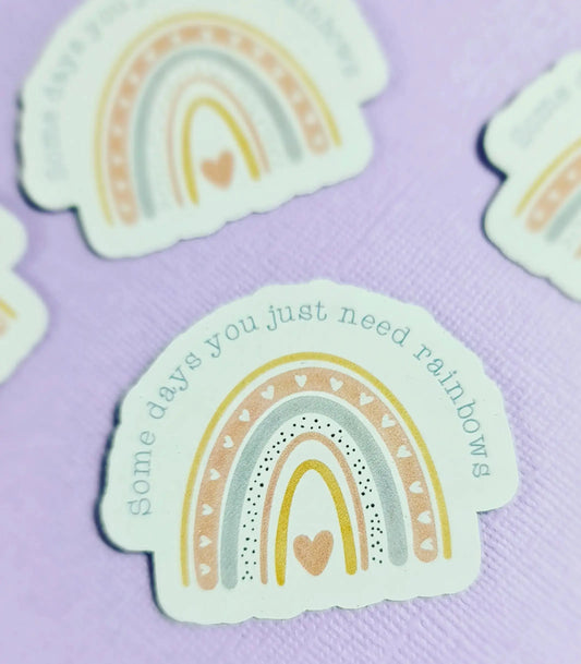 Magnets - Printed Colour Paper Love Card