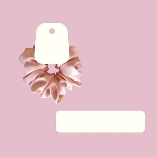 Scrunchie Tags - Folding & Belly Band Style Paper Love Card
