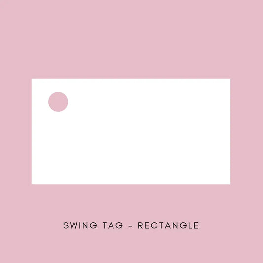 Swing Tag - Rectangle Paper Love Card