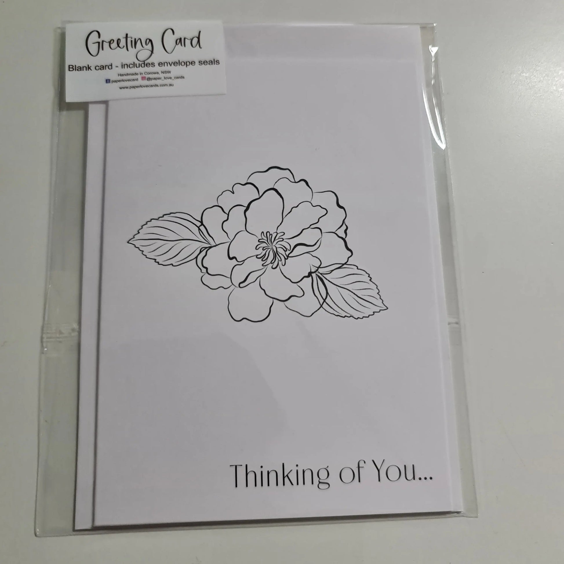 Thinking of You - Sympathy Card Paper Love Cards